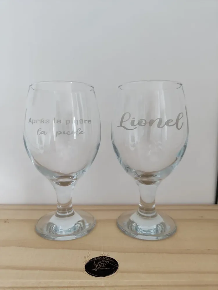 verres gravés